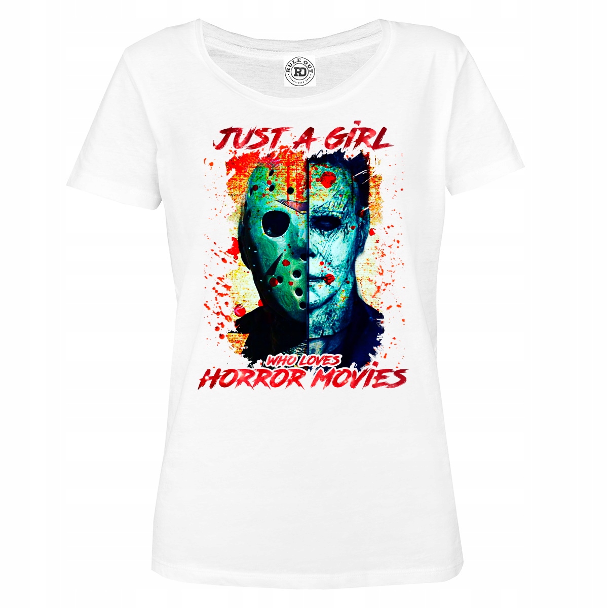 

Damska Koszulka Filmowa Halloween Horror Movies