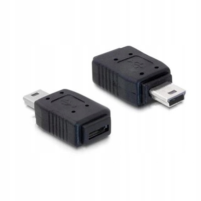 Adapter Przejściówka MicroUSB do MiniUSB F/M