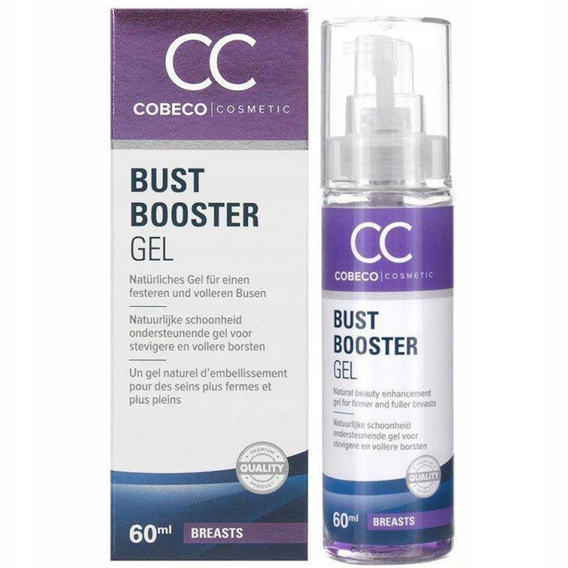 Gel pro zpevnění a zvětšení prsou – CC Bust Booster Gel Breasts 60 Ml