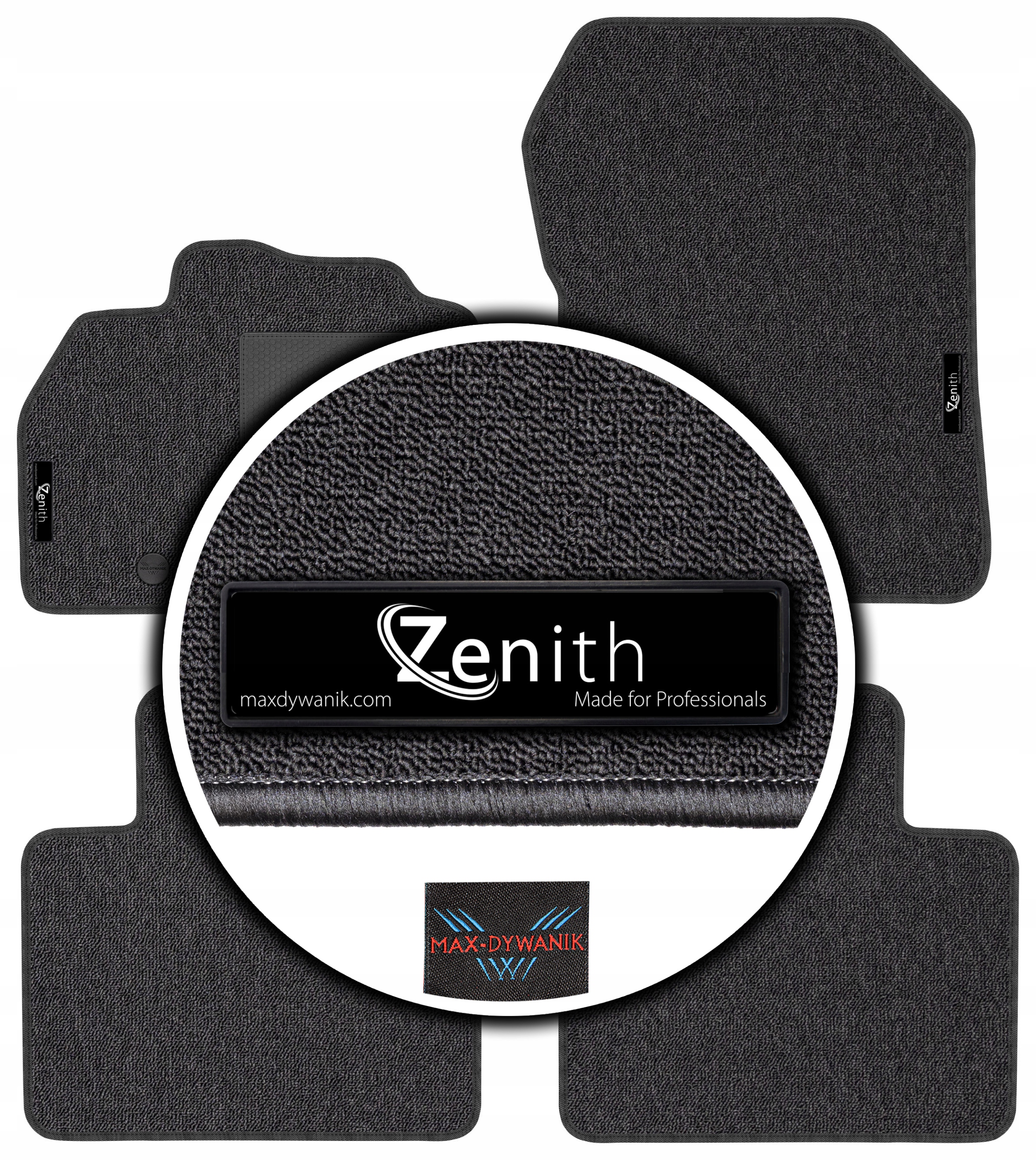 Renault Zoe 2012- Autokoberce Max-dywanik Zenith