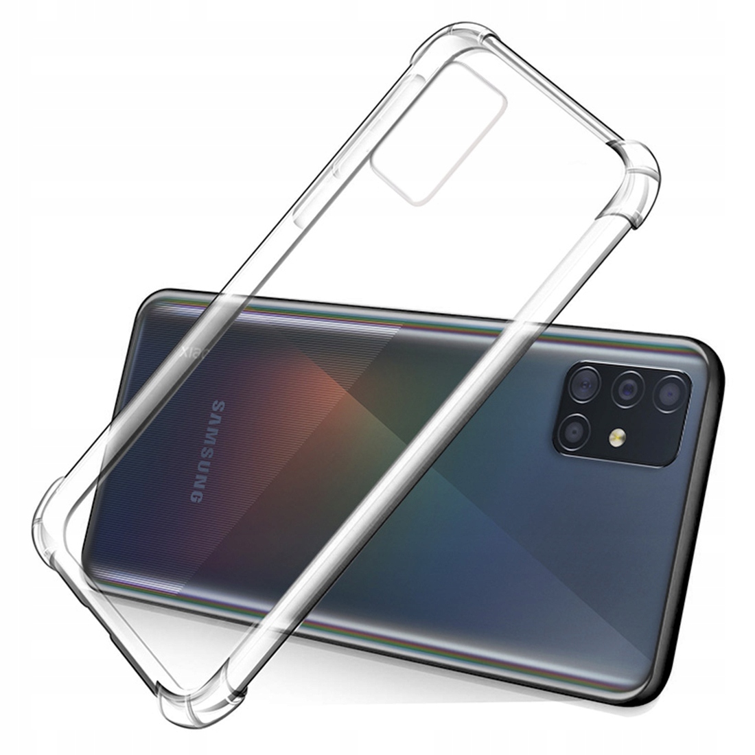

Etui Pancerne Ashock Do Samsung A51 2x Szkło