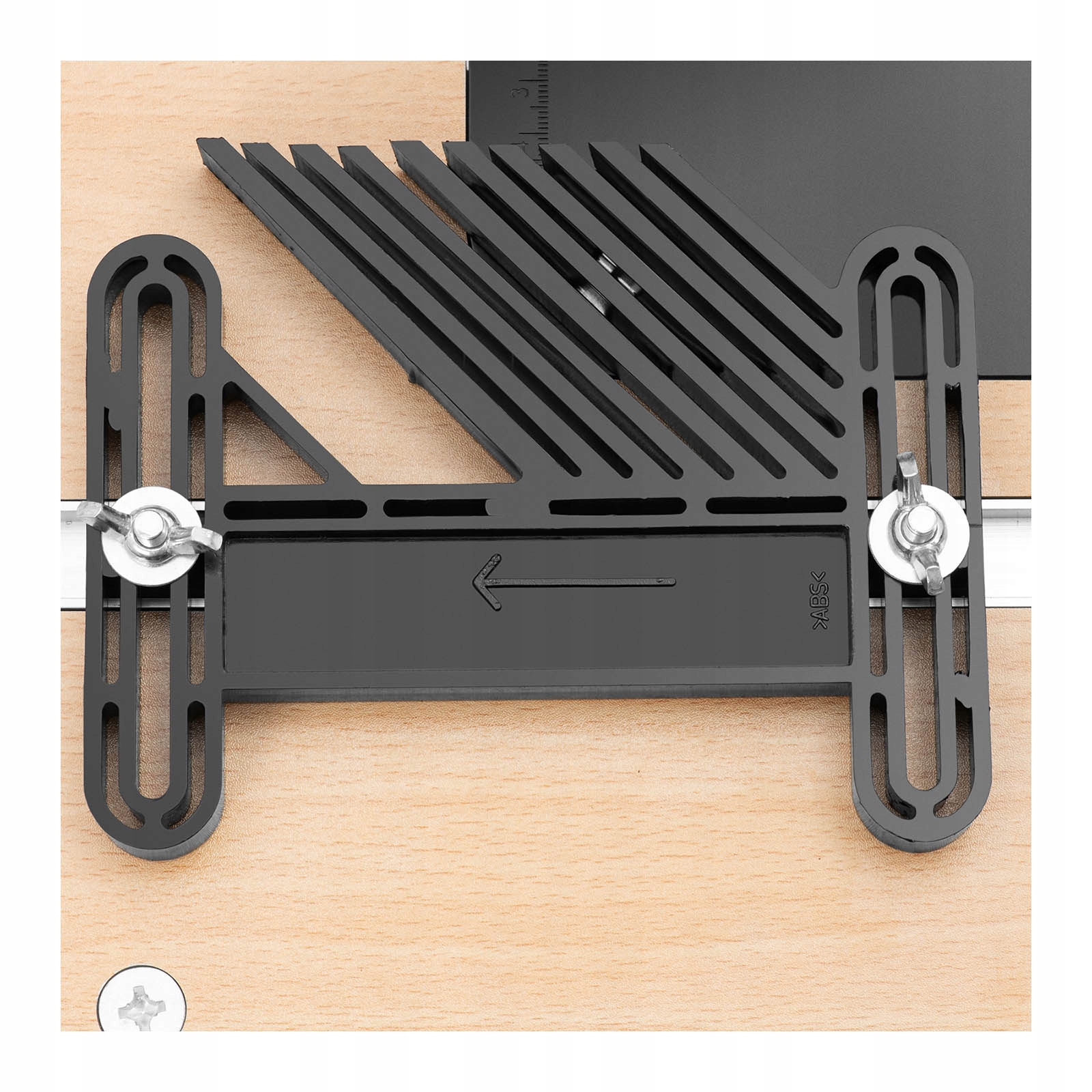 STÓŁ DO FREZARKI BLAT 43x40cm PROWADNICA DOCISKI PRZYŁĄCZE SSĄCE STABILNY Seria MSW Motor Technics