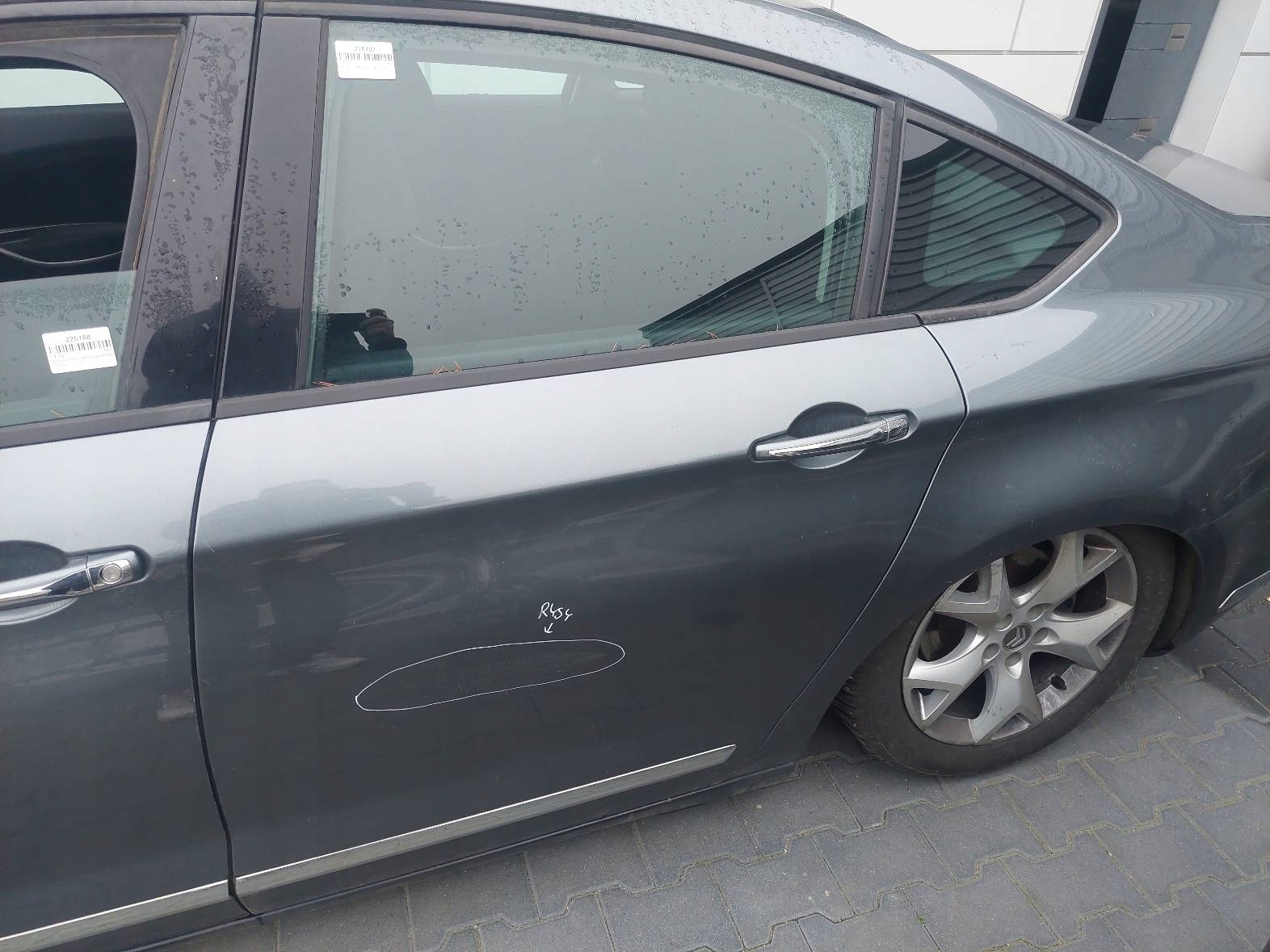 door complete left rear part CITROEN C5 II KTHB sedan