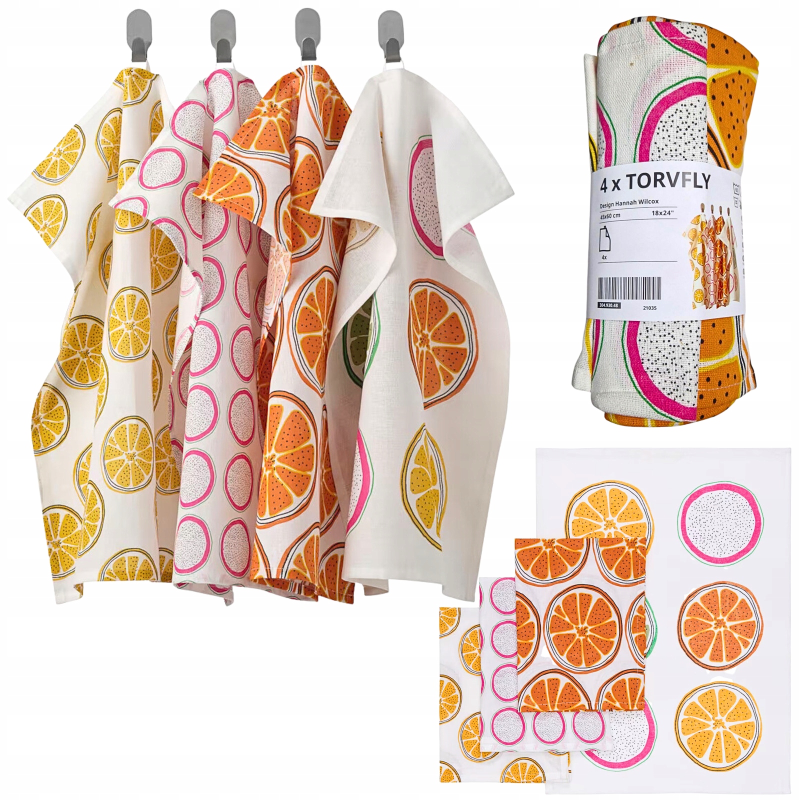 

Ikea Torvfly Ścierki Ściereczki Do Naczyń 4 Sztuki