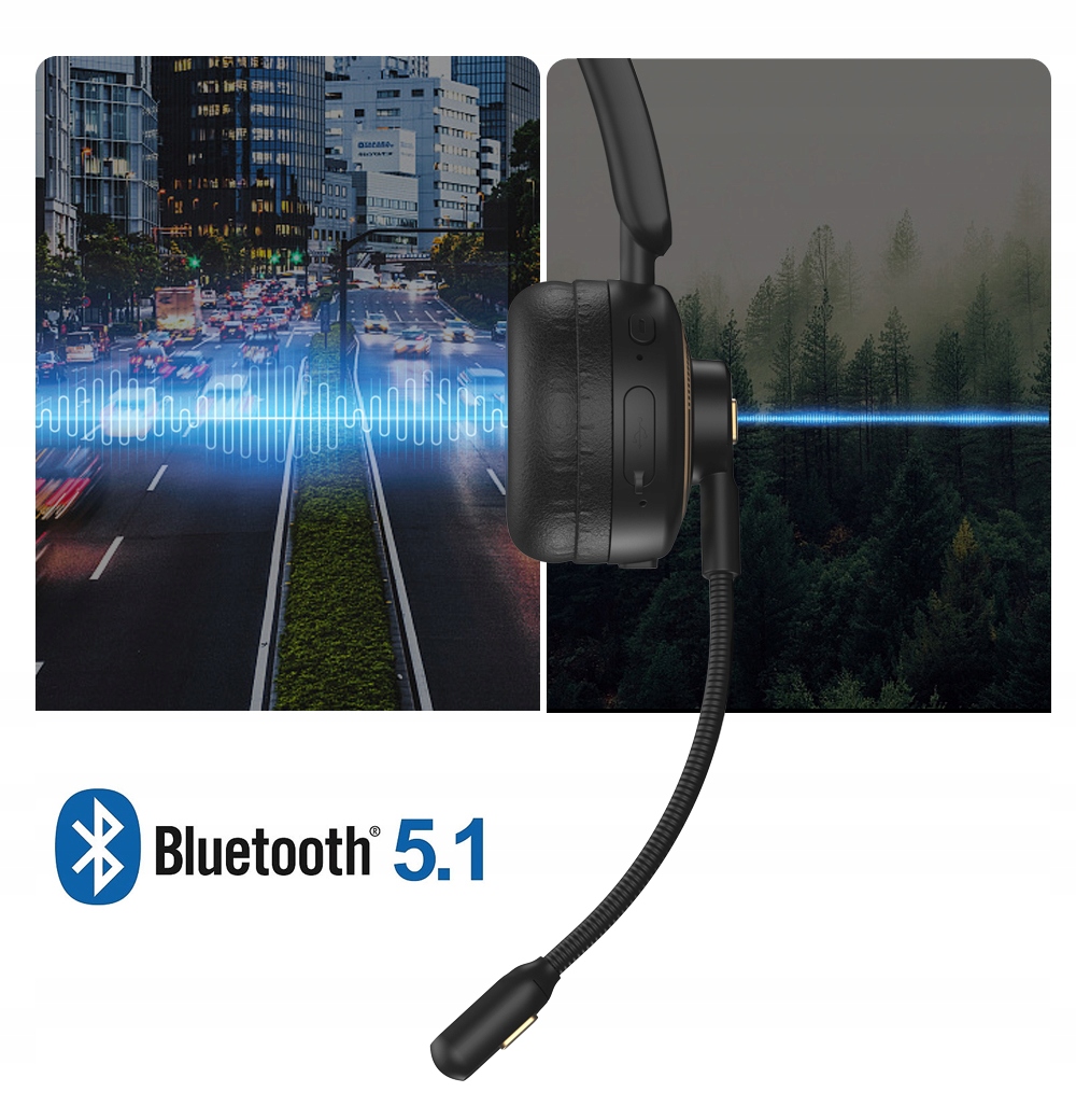 Słuchawka BLUETOOTH zestaw słuchawkowy BT 5.1 ENC Kod producenta H1