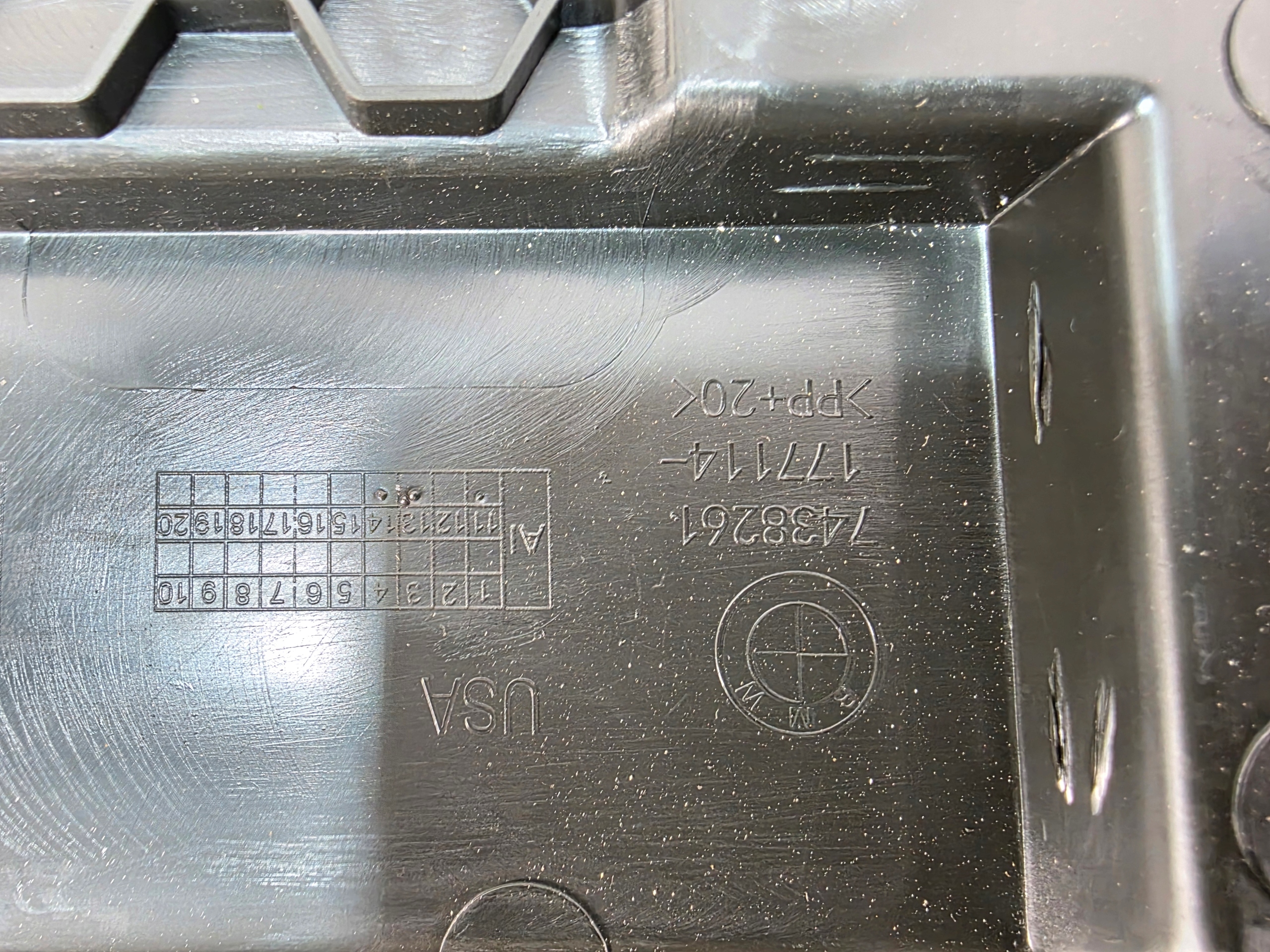 passenger compartment cap WNEKI boot BMW X5 G05 LCI 7438261