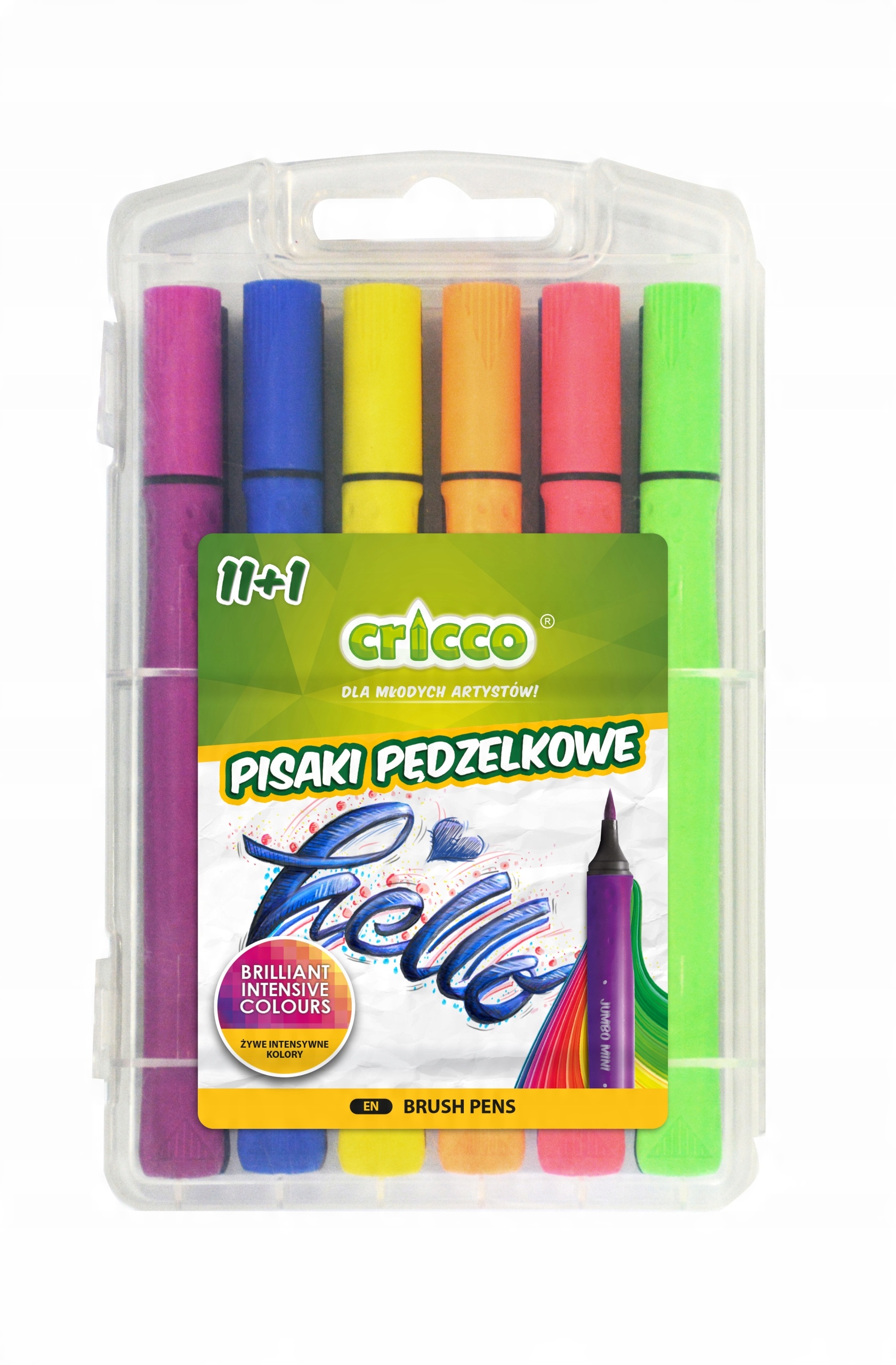 

Pisaki pędzelkowe Cricco