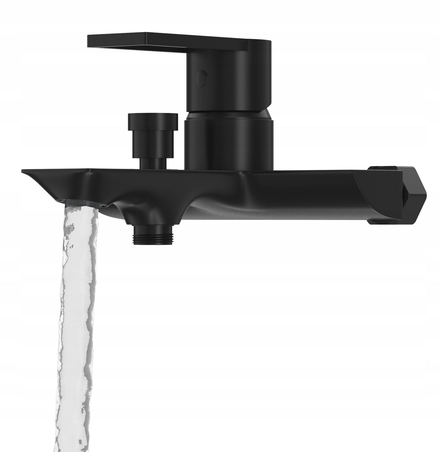 Čierna Vaňová A Sprchová Batéria, Kúpeľňový Kohútik, Mosadzná Armáda