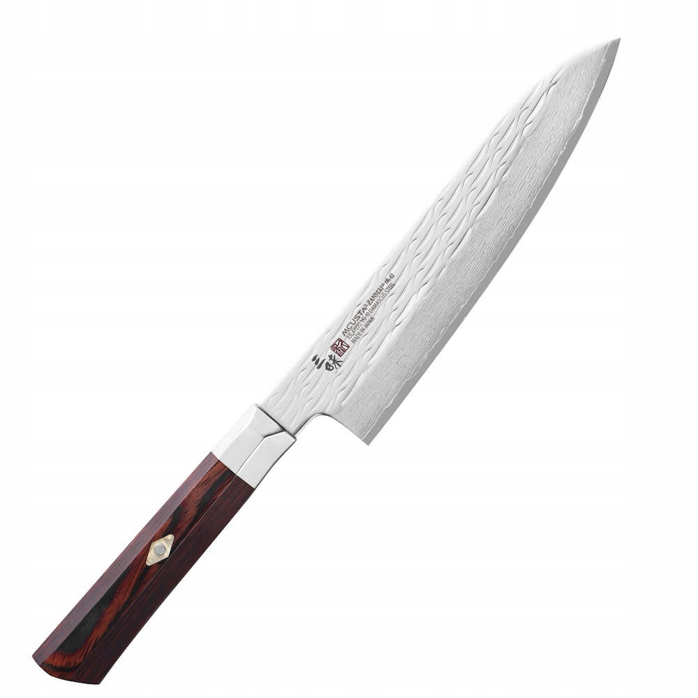 Mcusta Zanmai VG-10 Supreme Ripple Japonský kuchynský nôž šéfkuchára 21 cm
