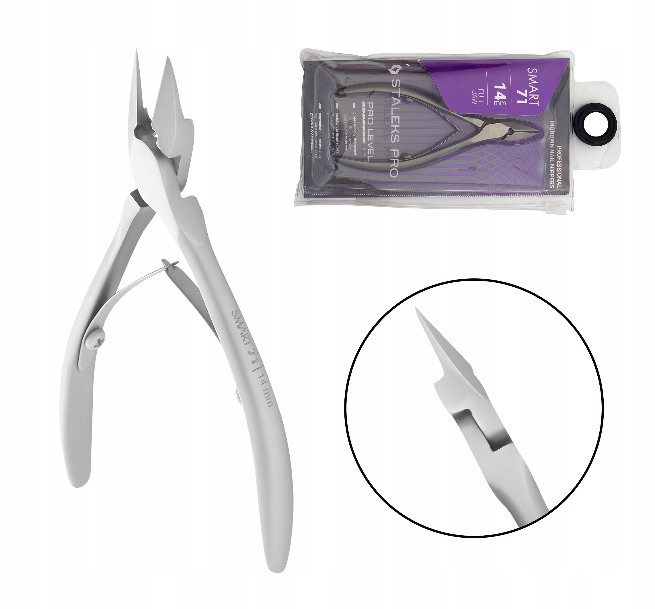 Staleks Smart kleště na zarostlé nehty 14 mm NS-71-14