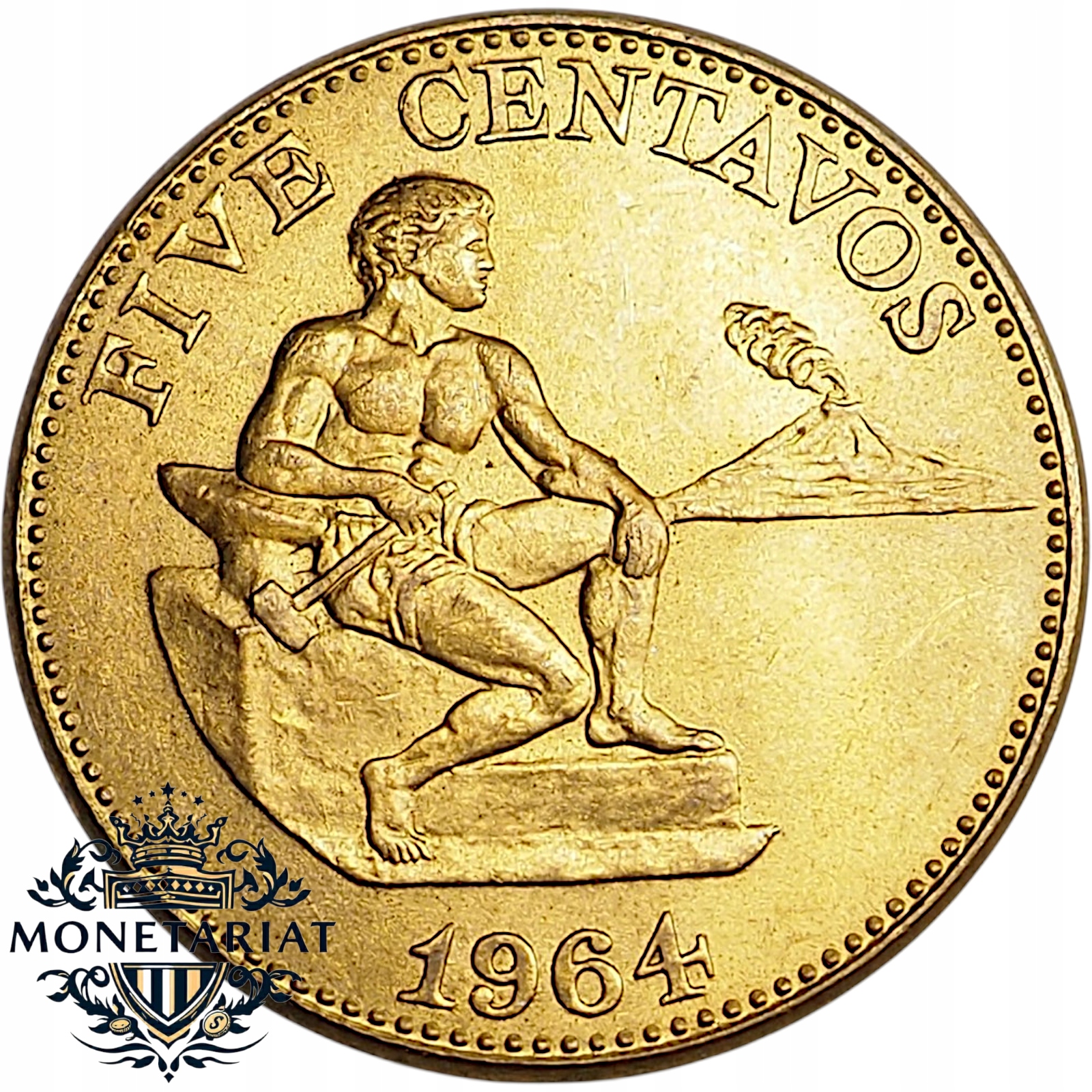 5 CENTAVOS 1964 FILIPINY