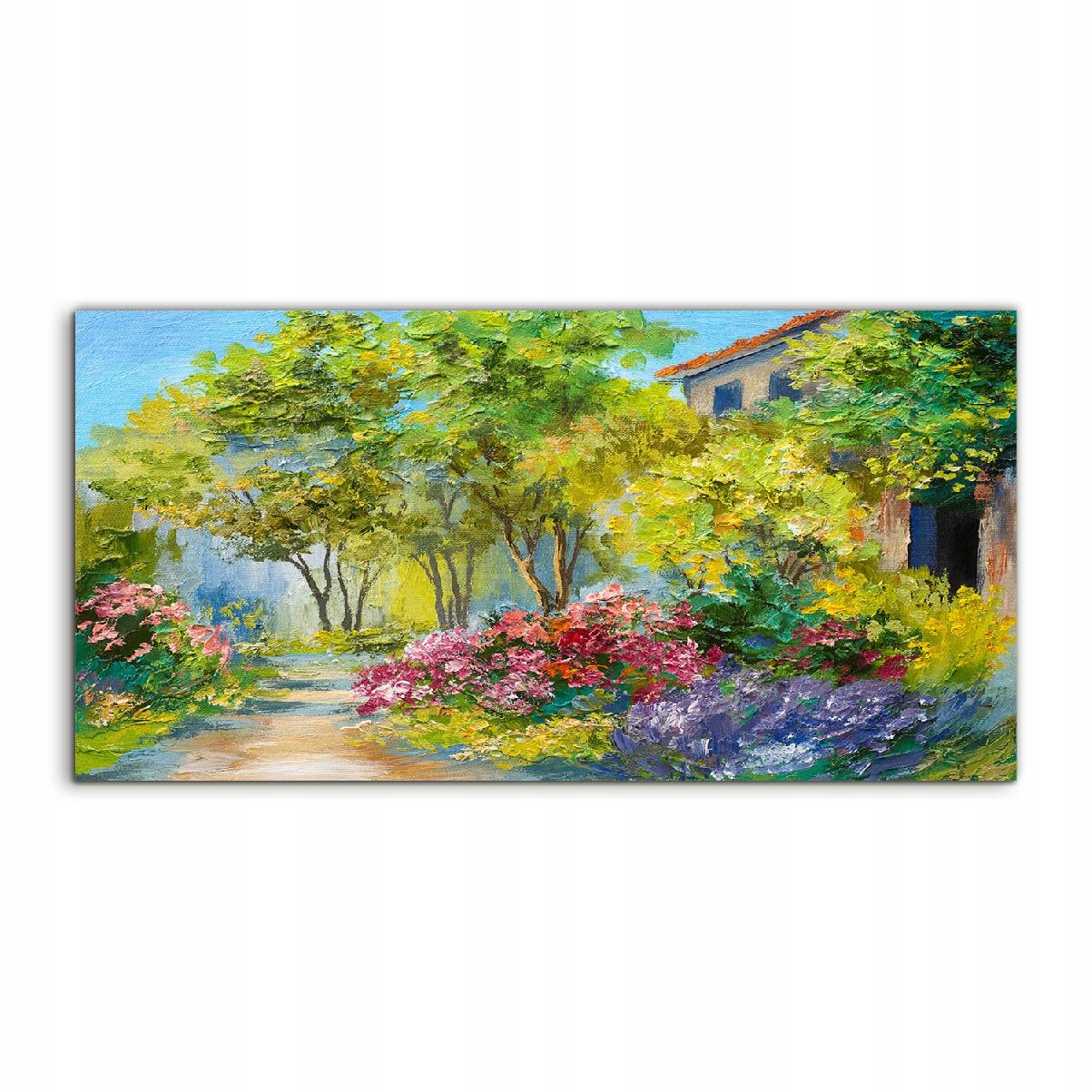 

Fotoobraz 140x70 z nadrukiem Krajobraz Trawa Las