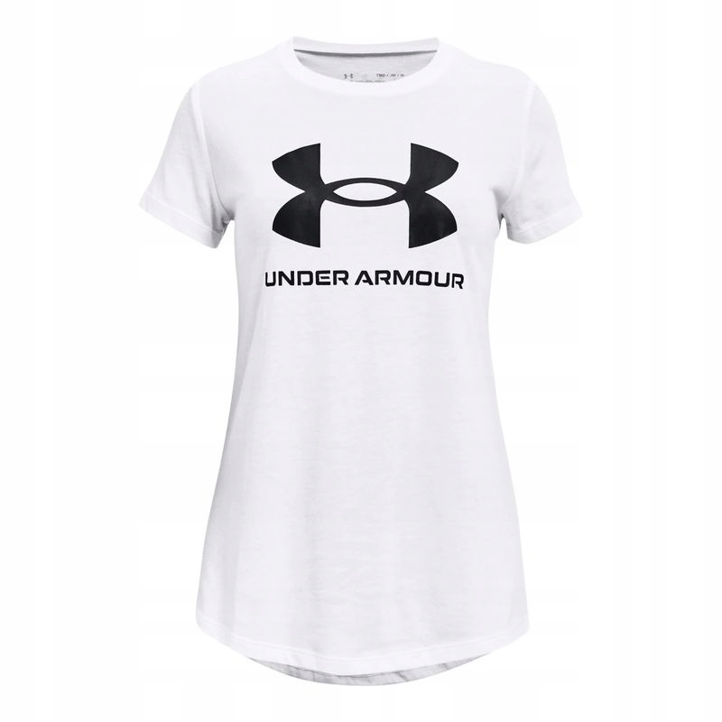 TRIČKO UNDER ARMOUR LIVE SPORTSTYLE GRAPHIC SS GIRL WHITE M - 140