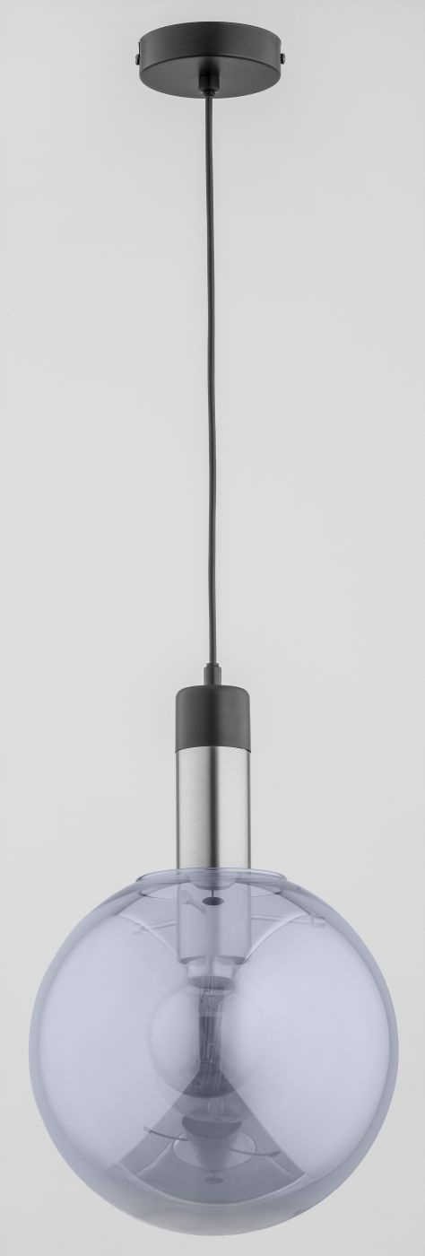Lampa Wisząca Alfa Montana 60838 Czarny Srebrny