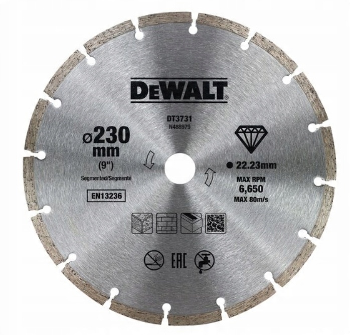

Tarcza diamentowa DeWalt 230mm (DT3731-QZ)