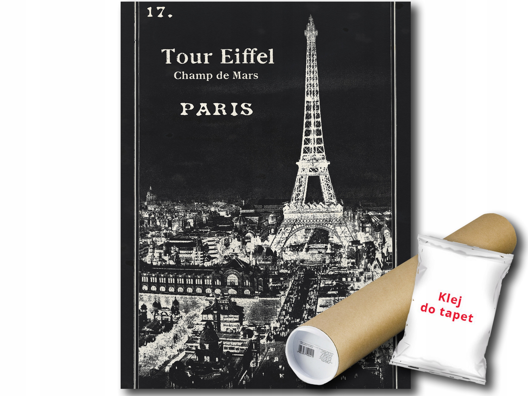 Fototapeta Flizelina Paríž Eiffelova Veža 206x275