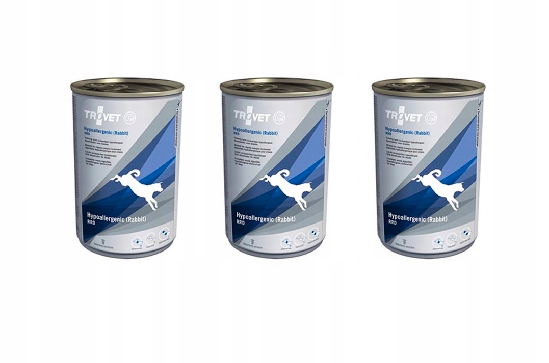 Levně Trovet Rrd Hypoallergenic Rabbit vlhké krmivo pro psy 400 g