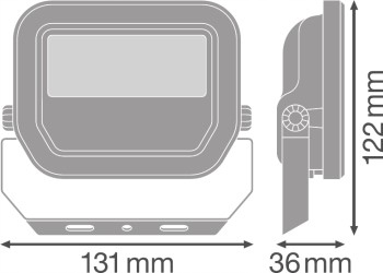 NAŚWIETLACZ LED LEDVANCE 10W 4000K 1200LM IP65 3G Źródło światła LED