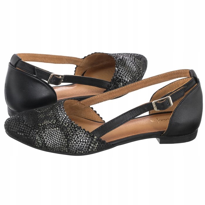 

Buty Damskie Baleriny Maciejka Czarne 4972A-01