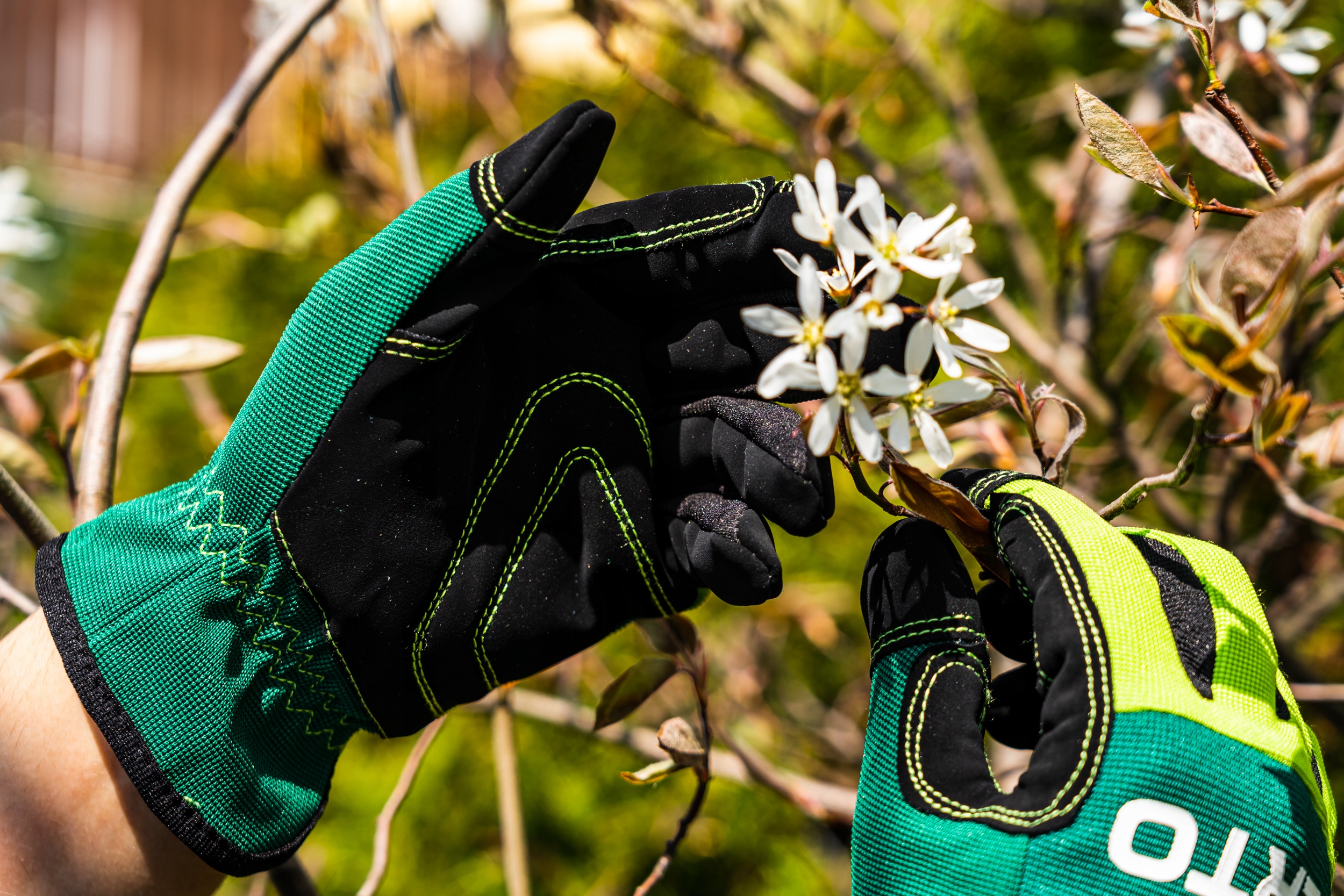 Rękawice robocze skóra synt. 10" VERTO 97H122 Kod producenta 97H122