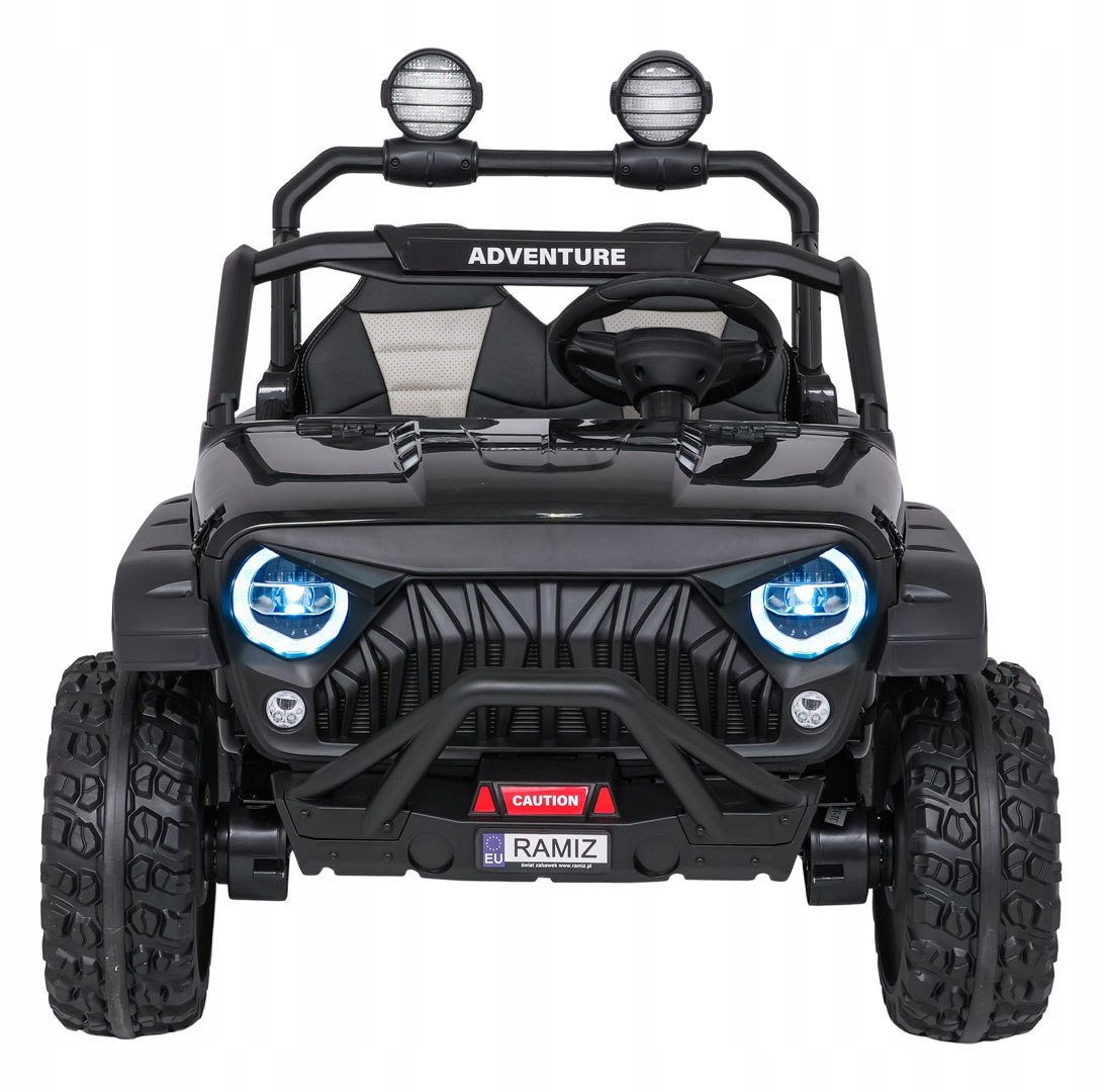Auto na akumulator Pojazd Terenowy Passion 4x4 Czarny 4x200W