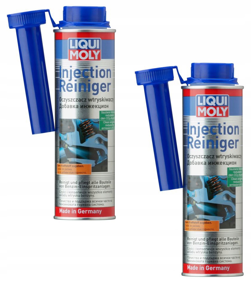 2x Liqui Moly Injection Reiniger Środek Do Czyszczenia Wtryskiwaczy Benzyna