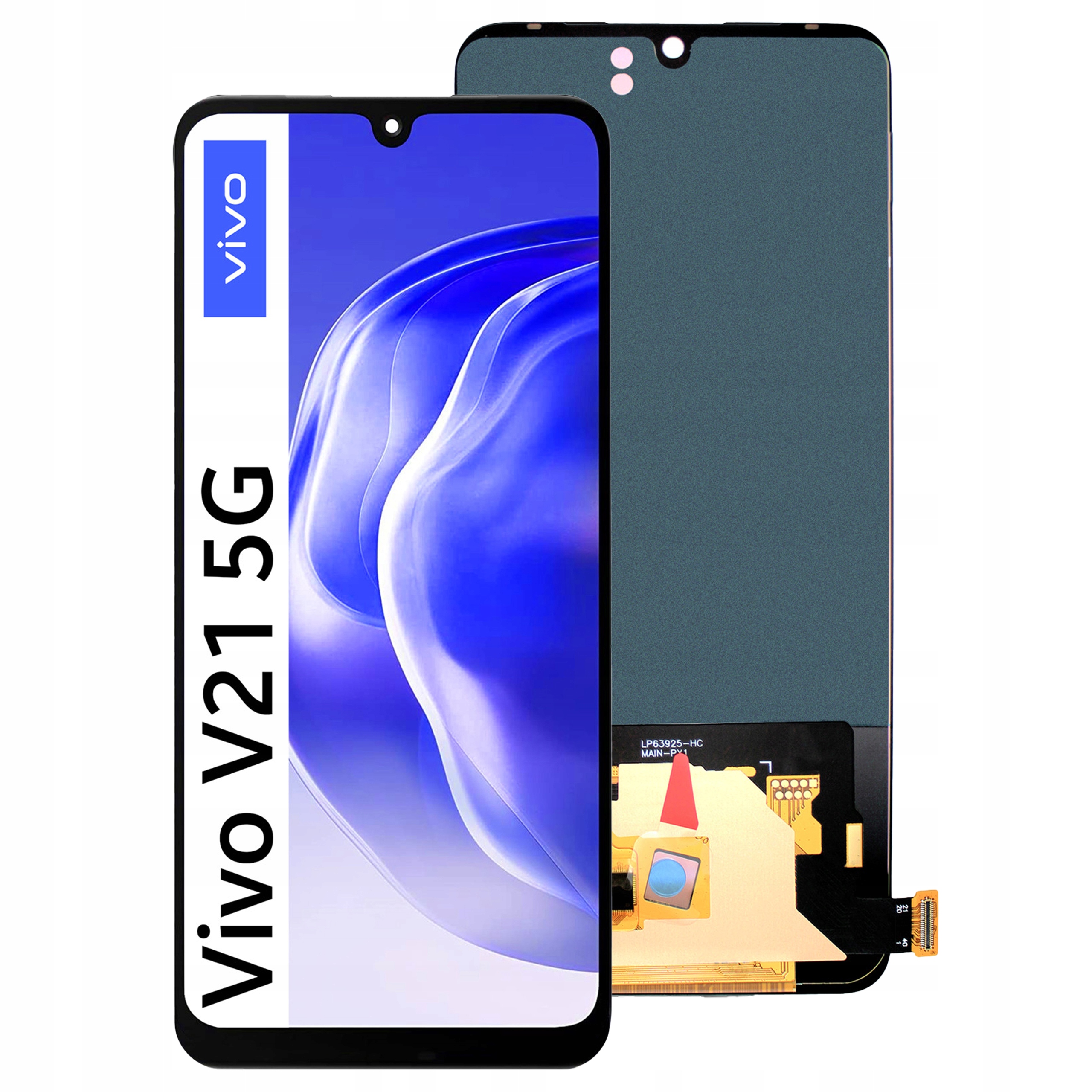 Displej pro Vivo V21 5G Oled Display Panel LCD Rychlý