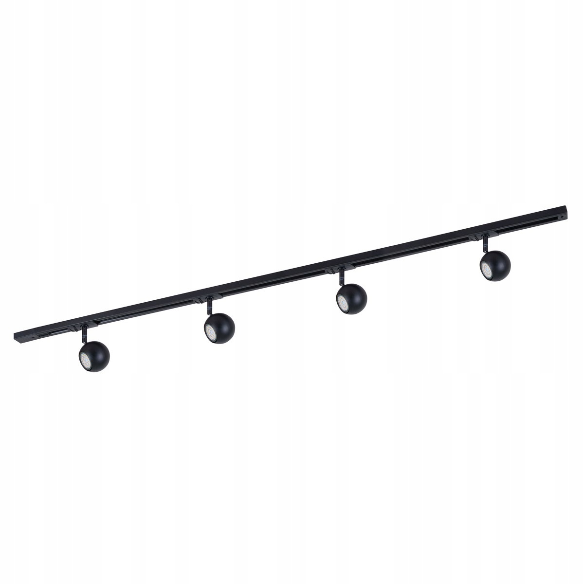 Marvi Blake Černá kolejnice 4-nastavitelné světlomety 150CM GU10 4X35W