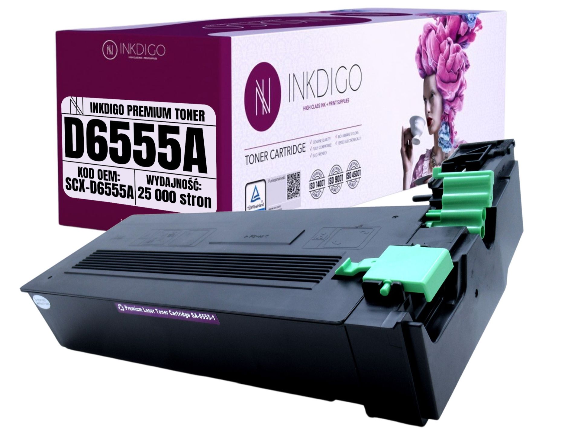 SCX-D6555A SV208A Toner Náhrada Pro Tiskárny Samsung SCX-6555 SCX-6545N