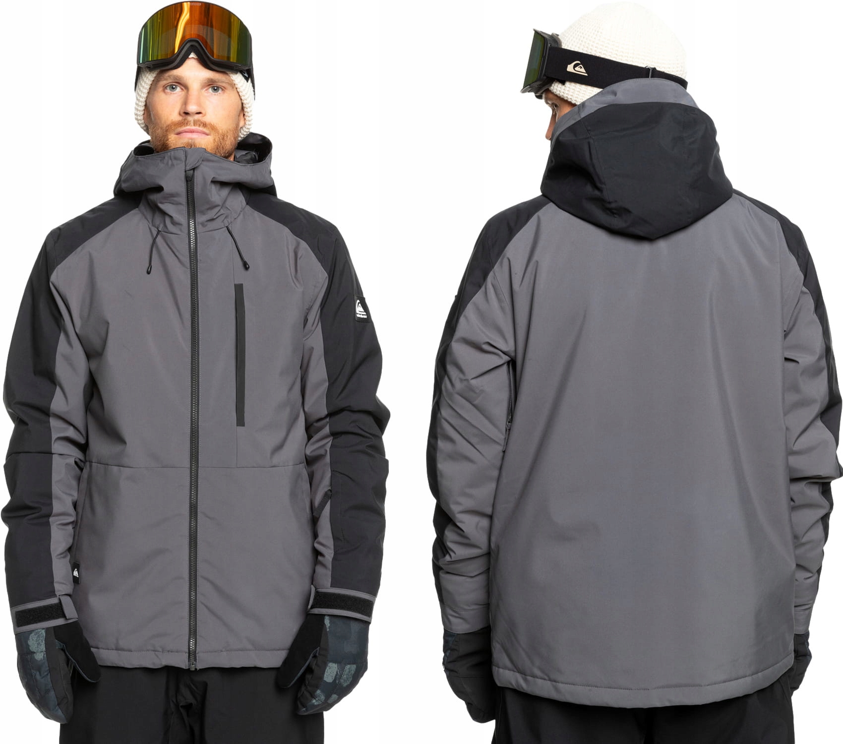 Quiksilver Kurtka narciarska męska Ocieplana Wodoodporna snowboardowa