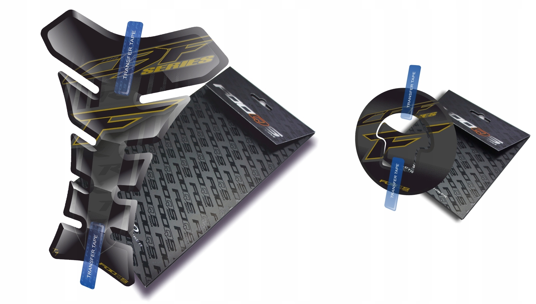 Tank-pad Cap-pad od firmy Fooqs pro Honda Cbf 125 250 Černý Zlatý