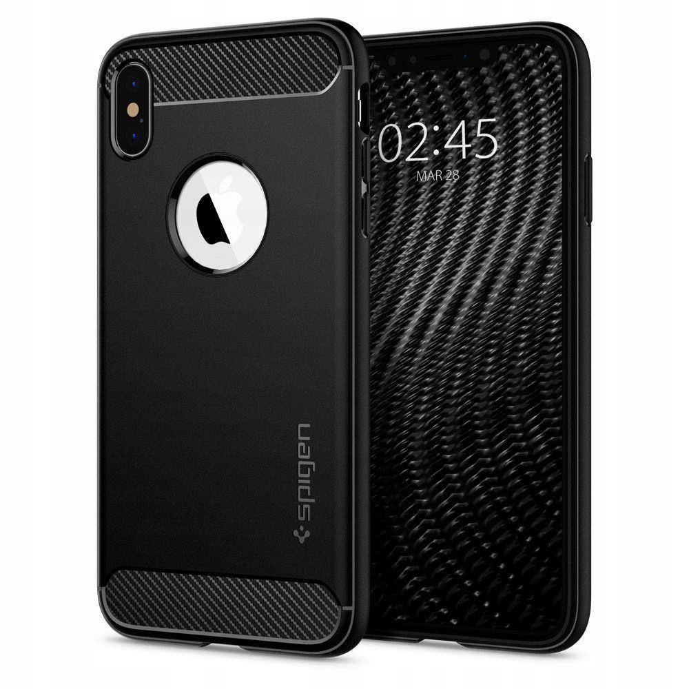 

Etui Spigen Rugged Armor do Iphone Xs czarne matow