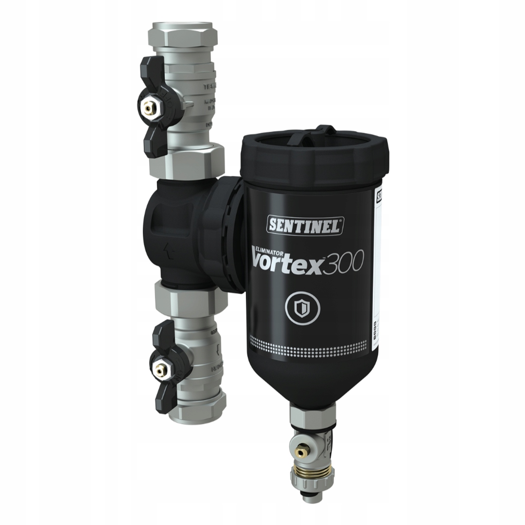 Magnetický filter pre centrálne vykurovanie Vortex 300 Gz 3/4" Sentinel