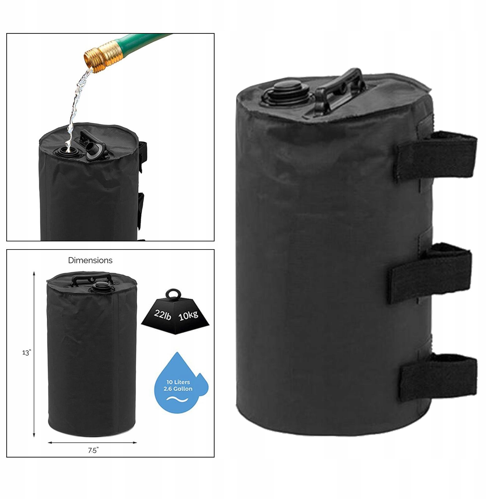 Canopy Tent Weights Leg Water Bags Up Outdoor Rodzaj stacjonarna