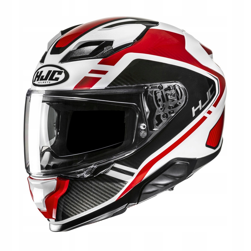 Motocyklová Prilba Hjc F71 Tozz White Red L