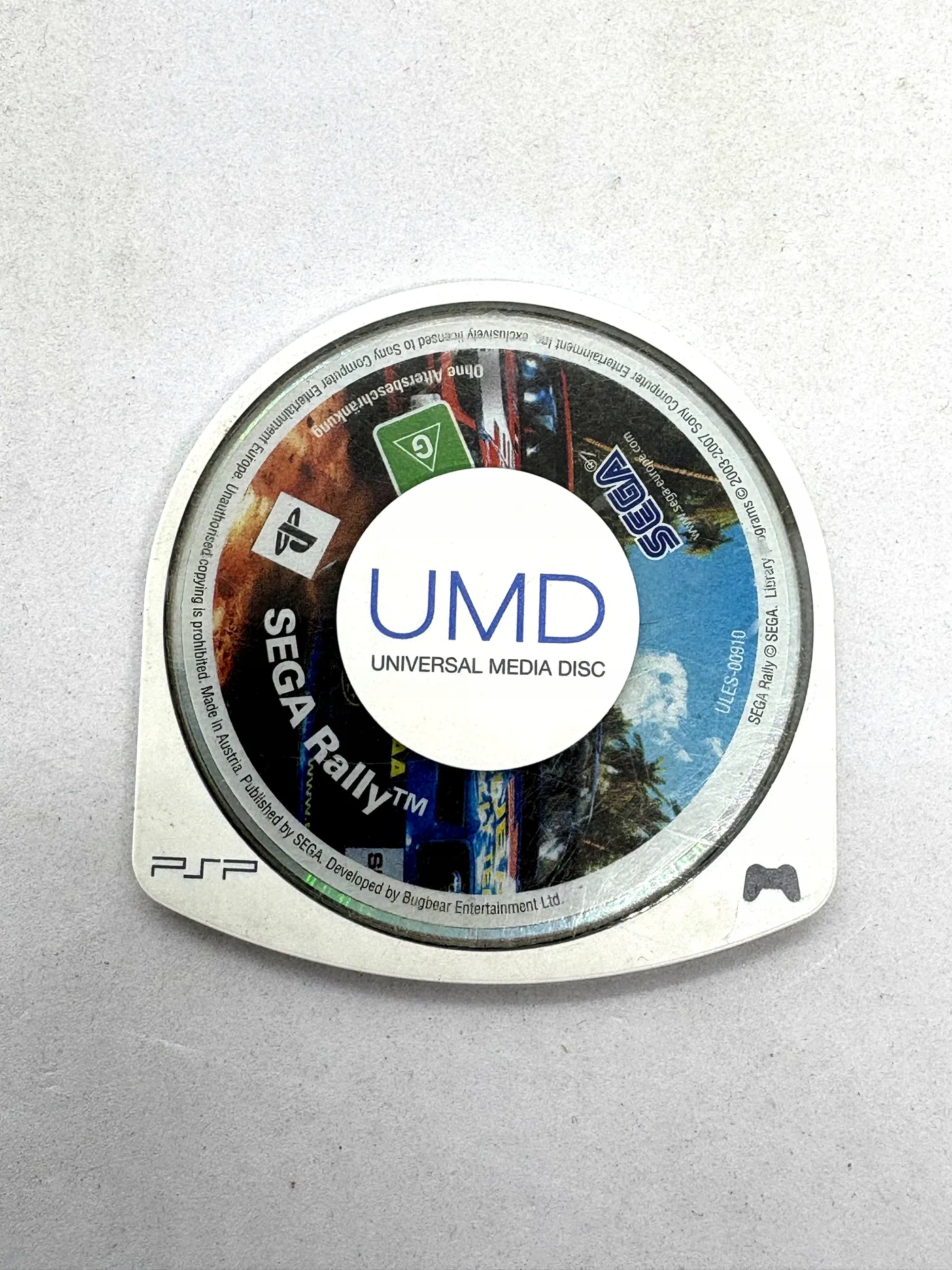 SEGA Rally PSP (sama gra)