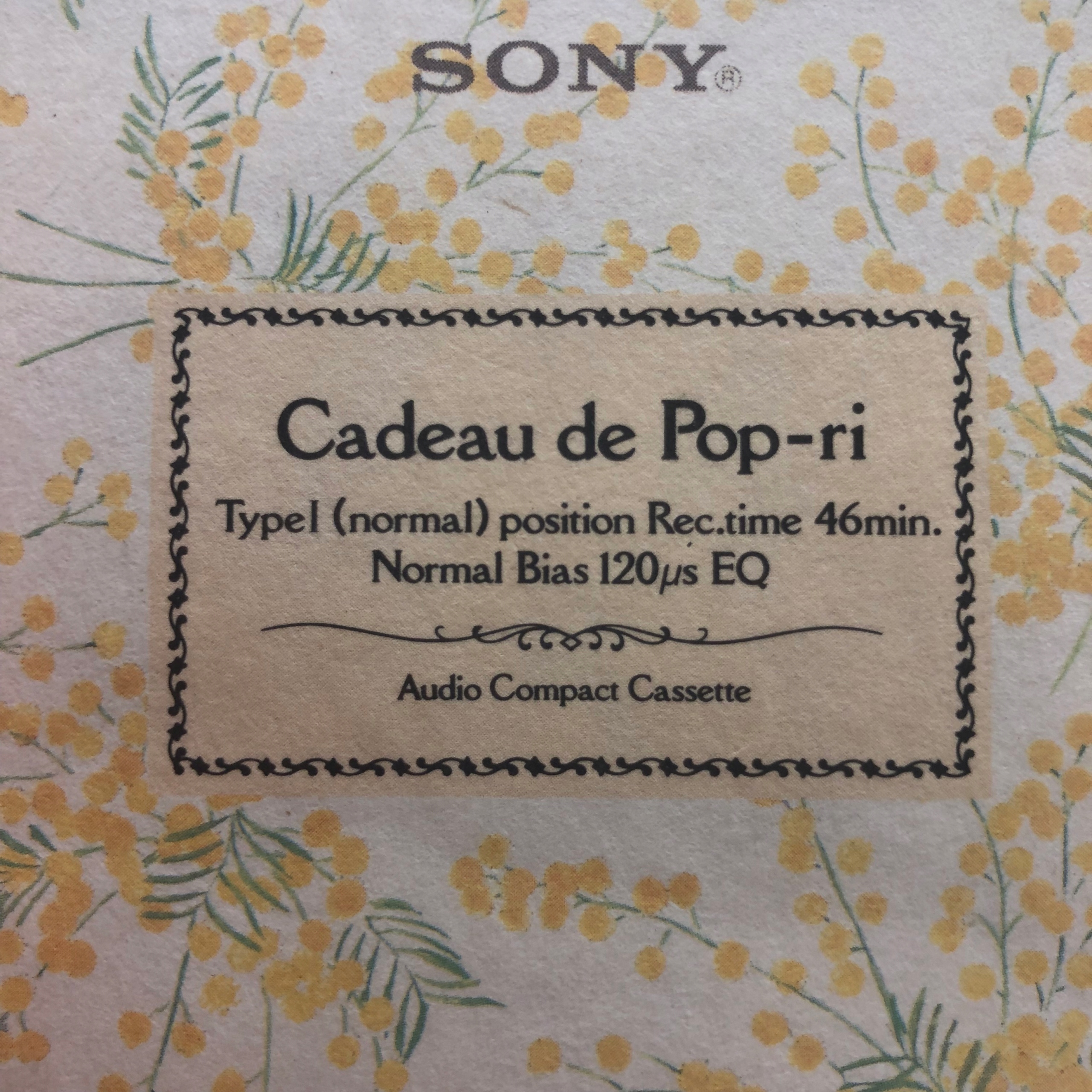 Magnetofonová kazeta Sony Cadeau De Pop-ri