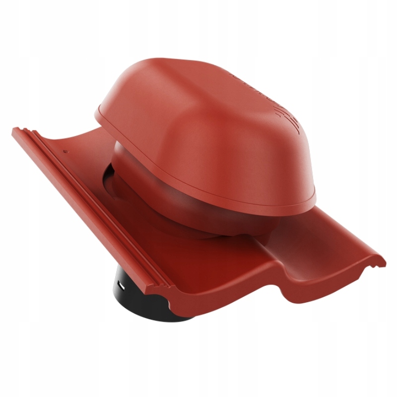 Sanitární odvětrávací komín fi125 střešní tašky Moravska Hodonka Červená