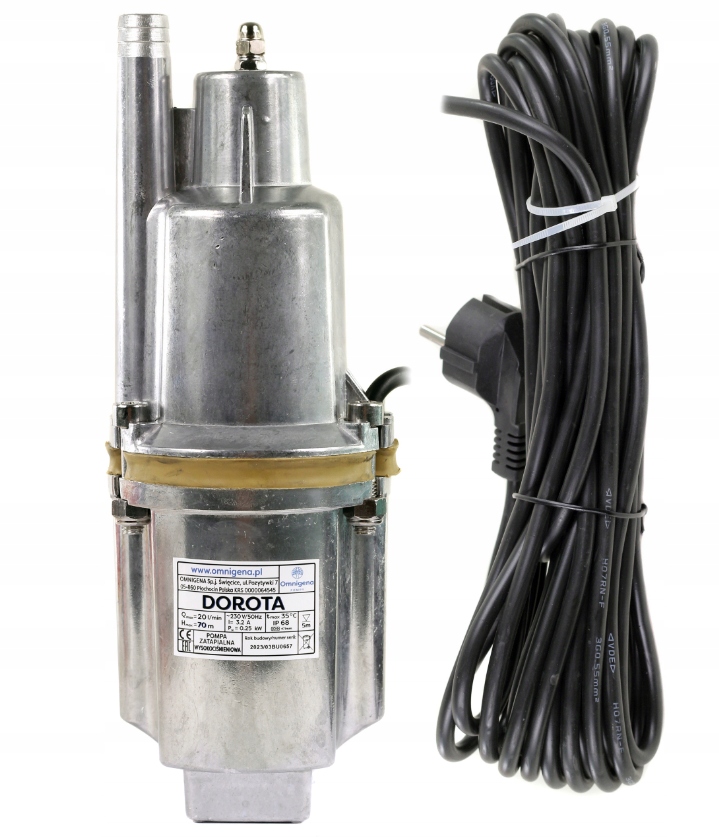 Pompa zatapialna Omnigena 250 W 1200 l/h