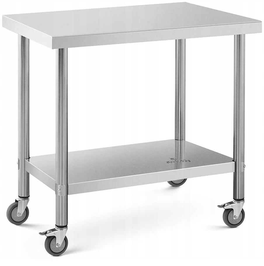Gastronomický Stůl Royal Catering Rcat 90/60 W 90x60 cm na kolečkách