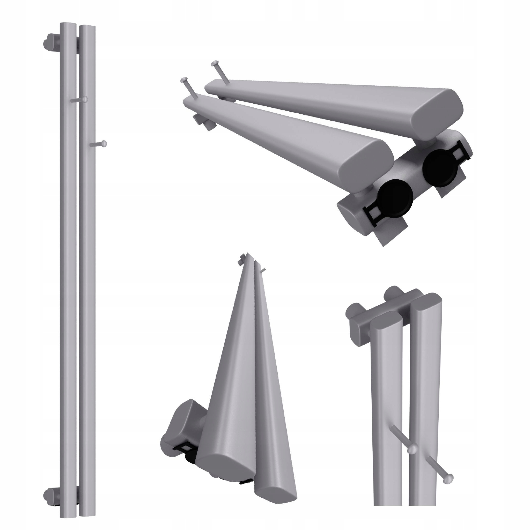 Dekorativní radiátor HORYZONT2 Hook 160x13 4 únor