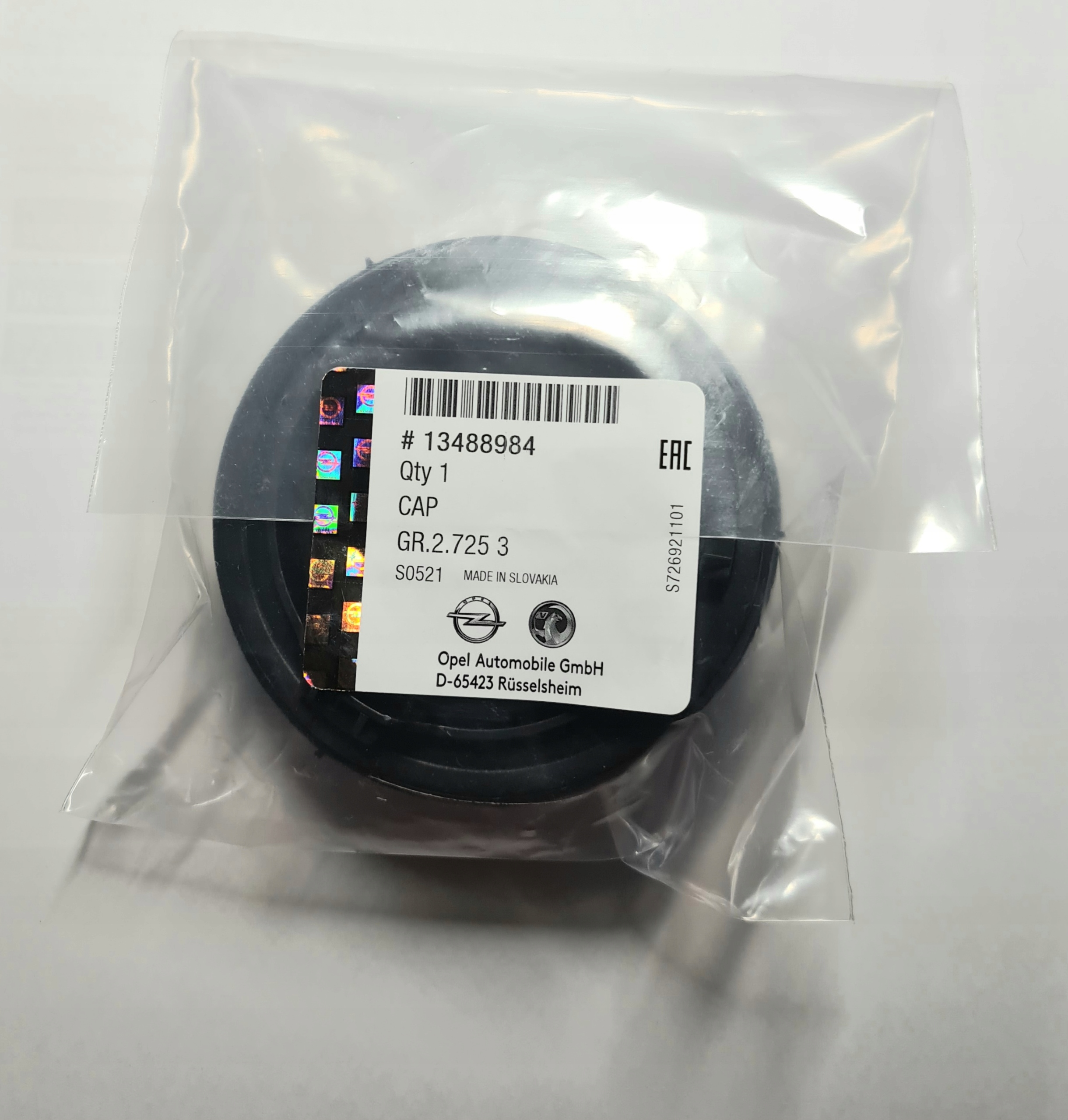 ZAŚLEPKA REFLEKTORA ŻARÓWKI OPEL ASTRA K Producent części Opel OE