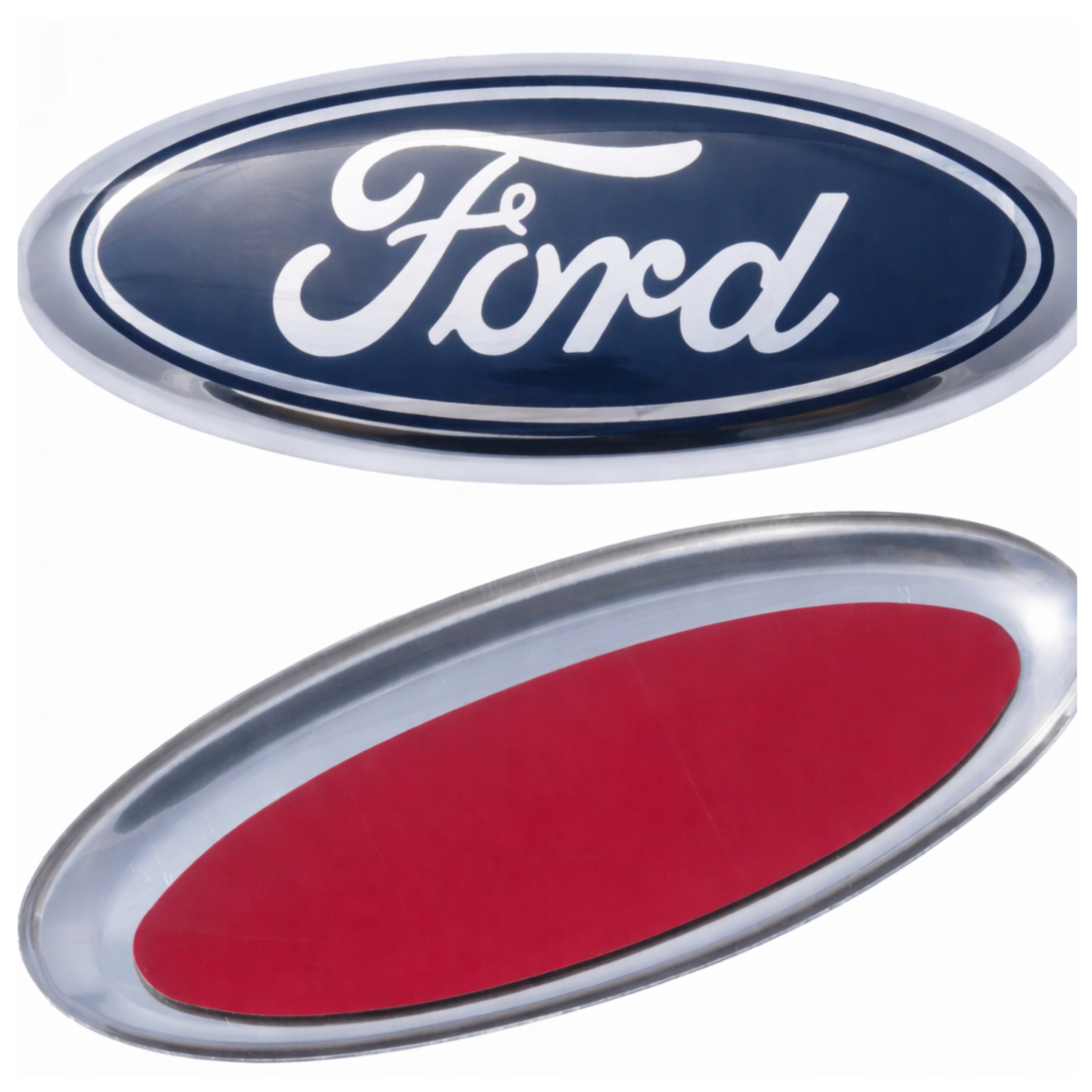 Emblemat Logo Znaczek Do Ford Na Przód Tył 144MM 57MM Niebieski Nowy
