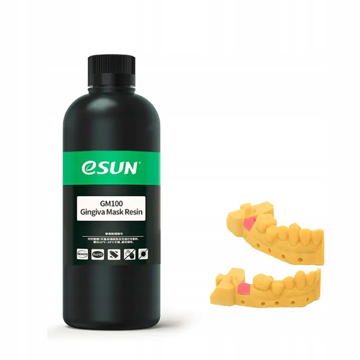 eSUN GM100 zubní maska pro dásně Gingiva Mask Resin růžová 500