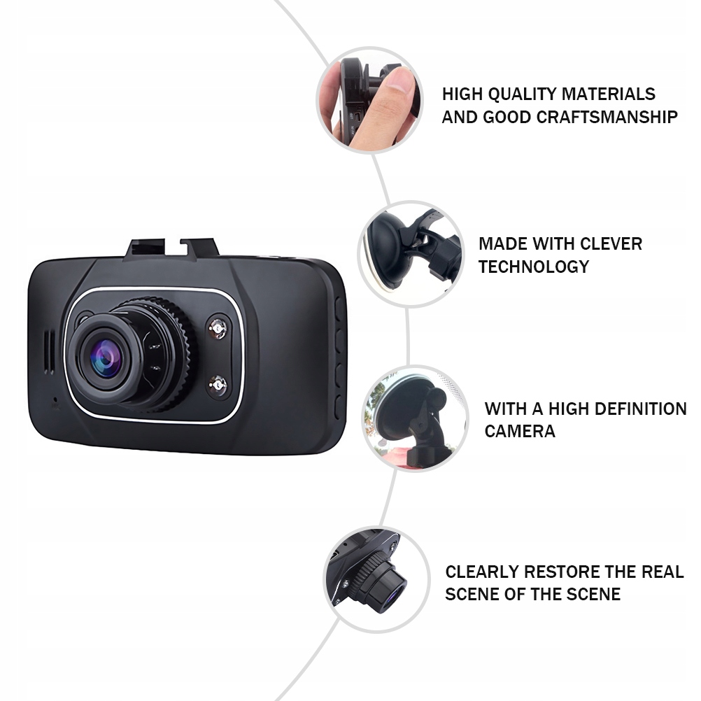 Bezprzewodowy rejestrator jazdy 1080P Kamera do EAN (GTIN) 6971004818042