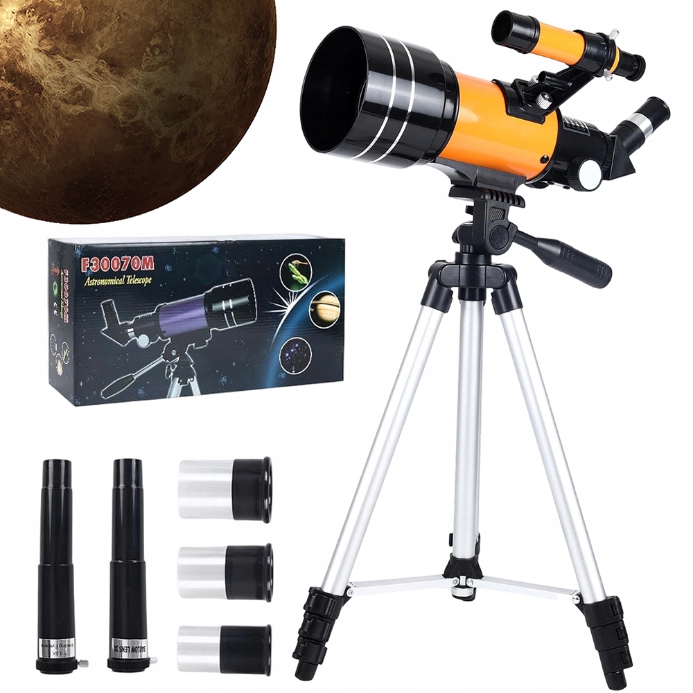 Astronomický Teleskop Pro Děti Se Stativem 70 MM – Ideální Dárek