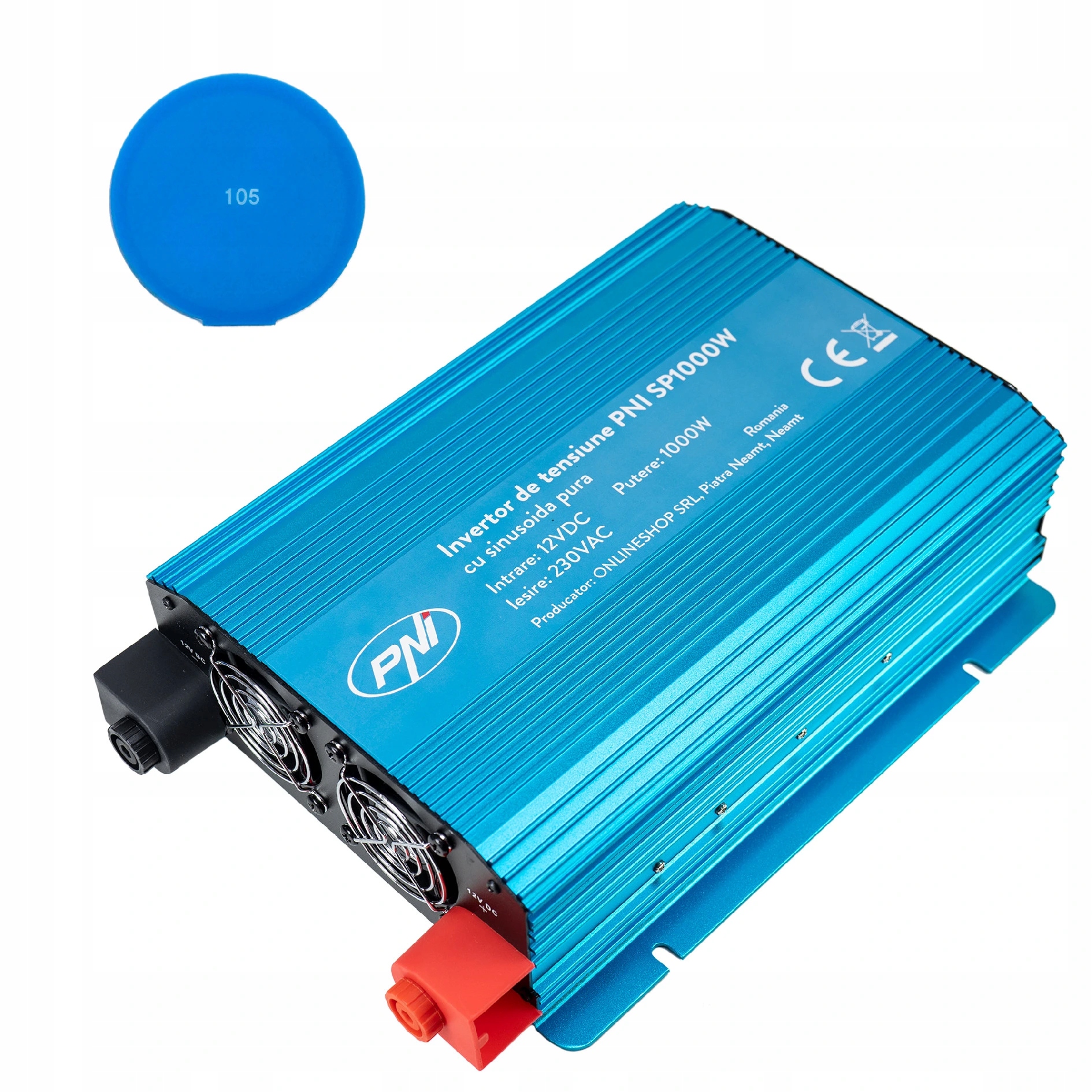 Pni SP1000W čistý sínusový napäťový invertor, napájanie 12V darčeková sam