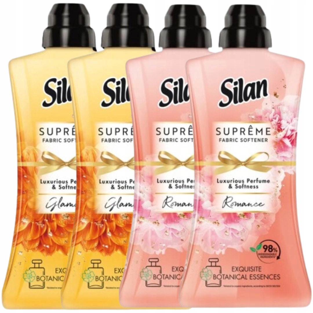 Levně Silan Supreme Glamour Romance tekutá aviváž Mix 4x1,012