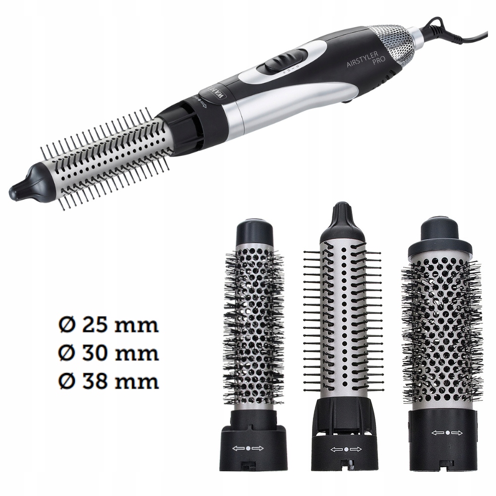 Wahl Airstyler Pro Fén a kulma v jednom pro tvorbu vln a objemu