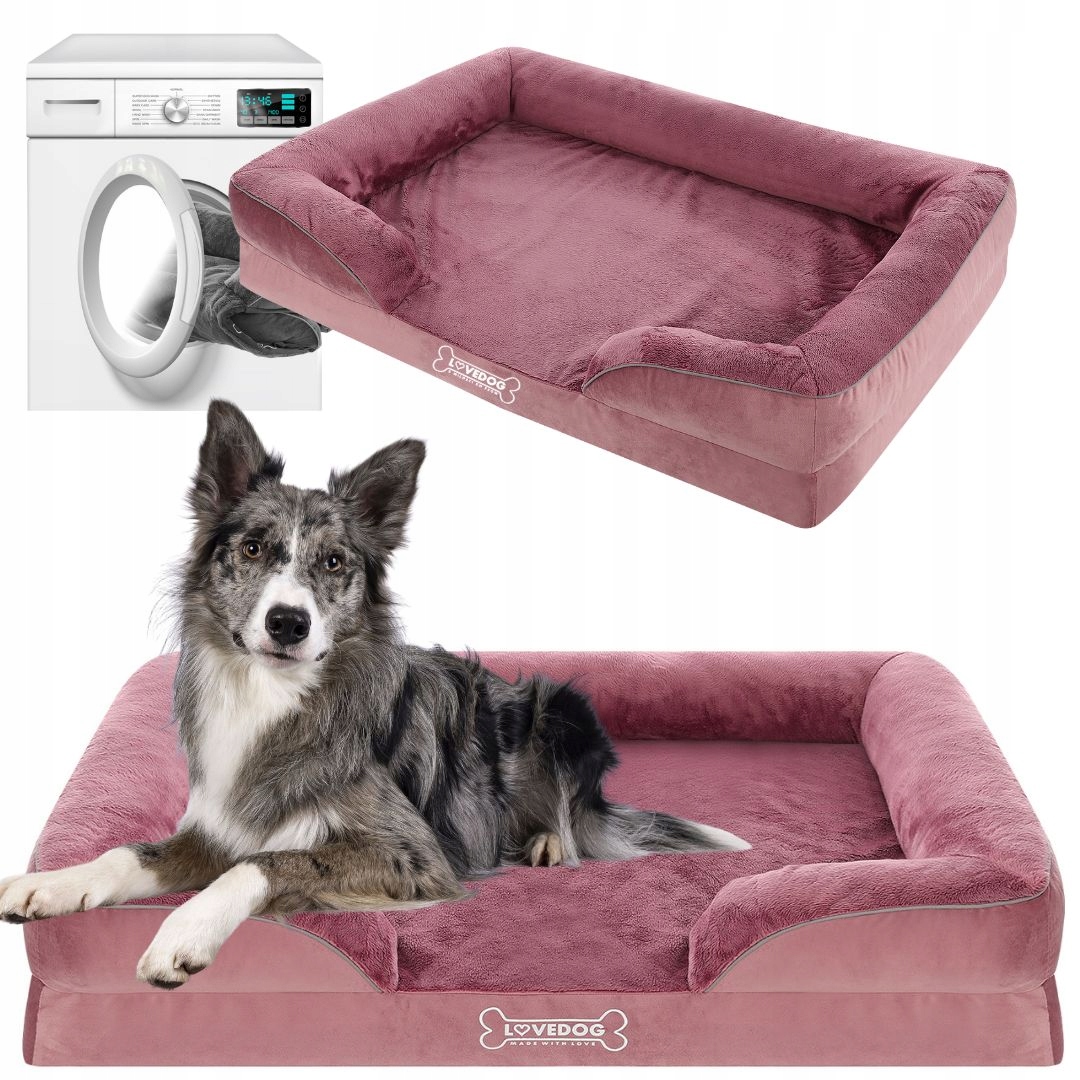 Legowisko Ortopedyczne Posłanie dla Psa Wodoodporne Duże, L 90x60 OrtoMax